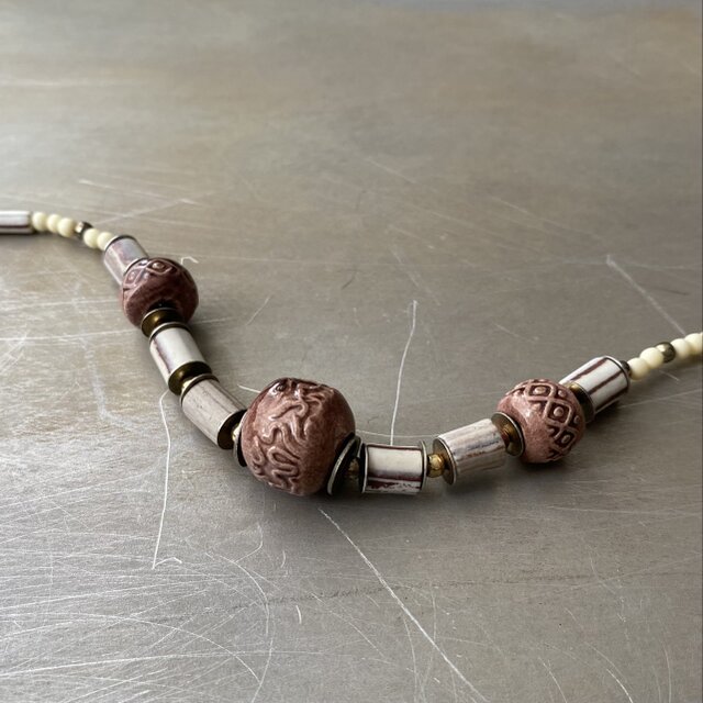 リ*ʔ様 ビンテージ　レトロ　アクセサリーまとめて　約4kg Vintage 70s-80s USA retro ceramic beads necklace | iichi 日々の