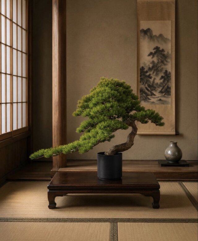 光触媒　人工観葉植物　ウォールグリーン　フェイクグリーン　盆栽7376 光触媒 人工観葉植物 ウォールグリーン フェイクグリーン ボンド7376