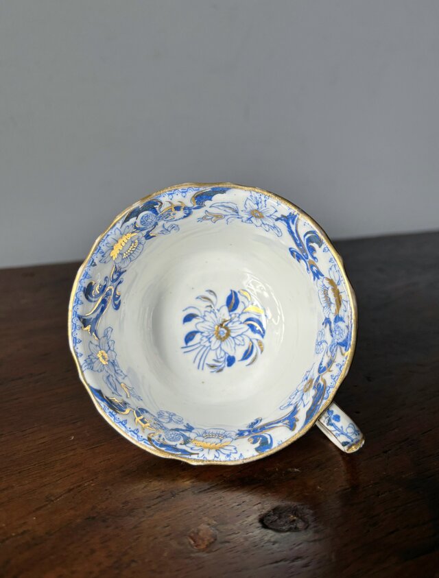 Creil&Montereau カップ アンド ソーサー ポーセリン シノワズリ