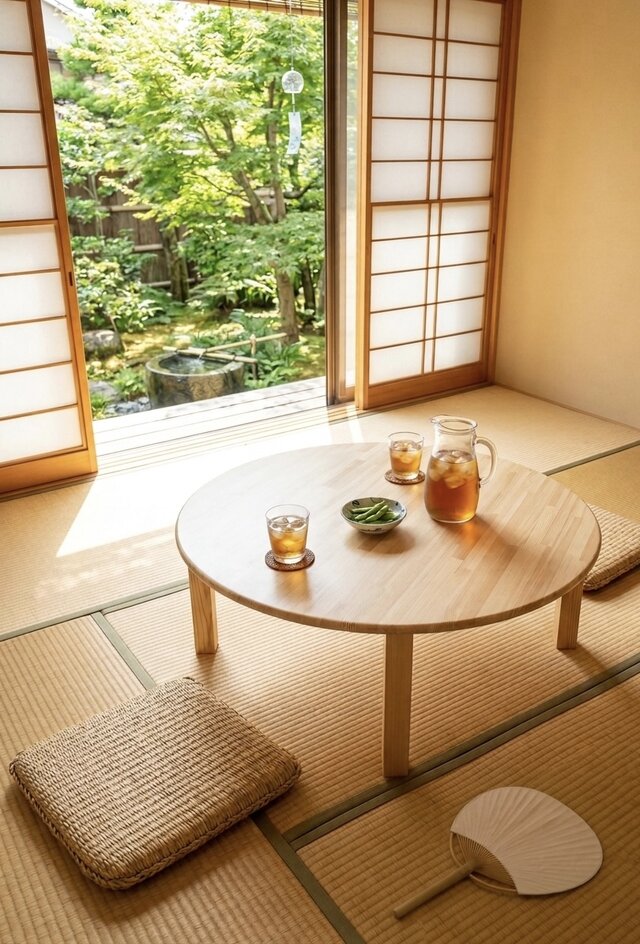 ちゃぶ台(直径90cm) 円坐-enza- | iichi 日々の暮らしを心地よくする