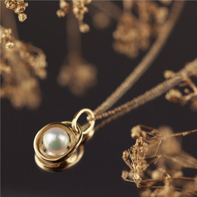 普段使いからフォーマルまで｜K18パールネックレス トップのみ販売 
