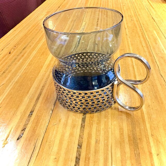 Iittala vintage Tsaikka⁎༶ イッタラ ツァイッカ ホルダー付グラス