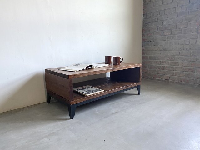 数量限定 OLDDS ローテーブル コーヒーテーブル テーブル ベンチ 古材