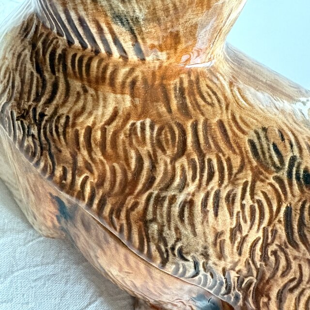 France vintage Michel Caugant pot ༶⠜ミッシェル・コーガン うさぎ