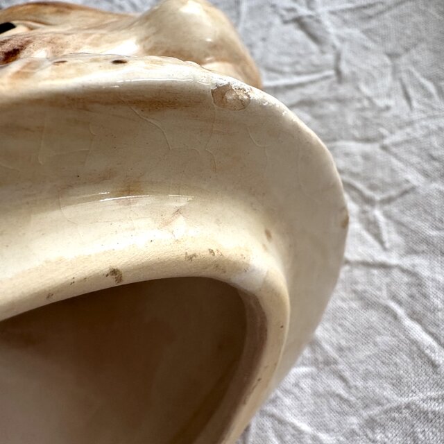 France vintage Michel Caugant pot ༶⠜ミッシェル・コーガン うさぎ