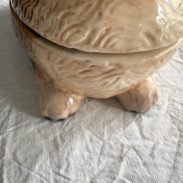 France vintage Michel Caugant pot ༶⠜ミッシェル・コーガン うさぎ