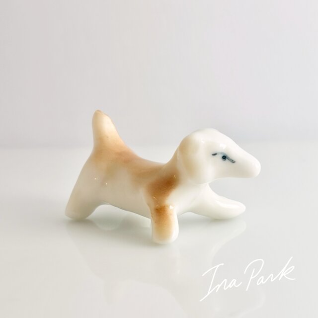 Fève du Sud 犬 南仏のヴィンテージフェーブ 動物 フェーブ フランス製