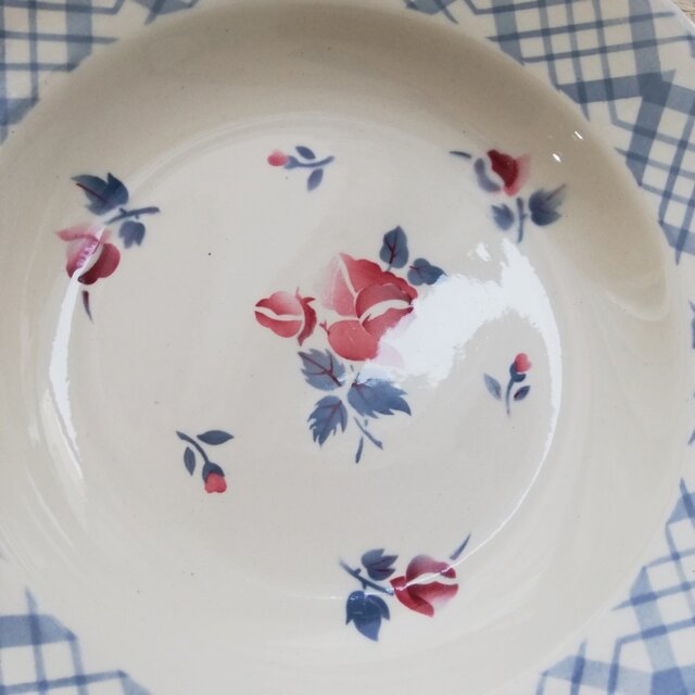 DIGOIN SARREGUEMINES MAURICE サルグミンヌ レッドローズ スープ