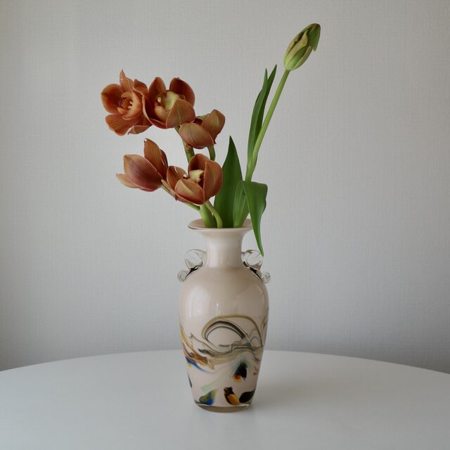 Vase - Dalian Glass | iichi 日々の暮らしを心地よくするハンドメイド
