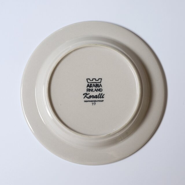 ARABIA　Koralli プレート　33cm ARABIA Koralli plate アラビア コラーリ コラッリ 17cmプレート