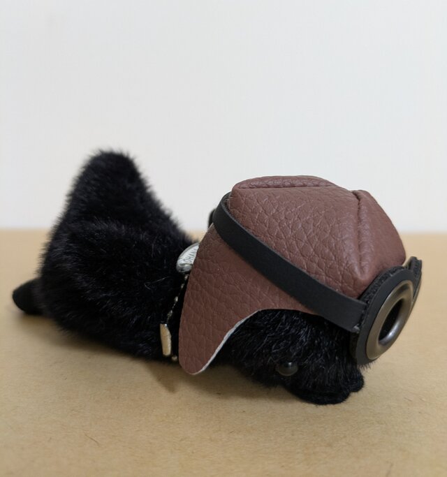 ハンドメイド☆ぬいぐるみ☆カラス君☆フライトキャップ | iichi 日々