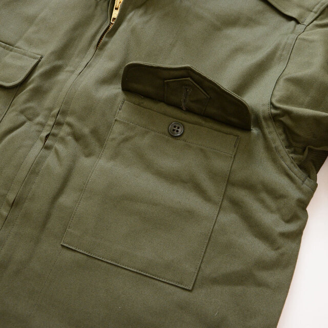 デッドストック】65式作業服 陸上自衛隊 官給品｜桜ジップ ミリタリー
