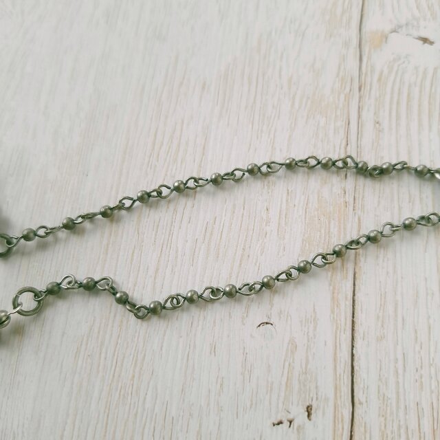 faux gemstone plastic ヴィンテージネックレス | iichi 日々の暮らし