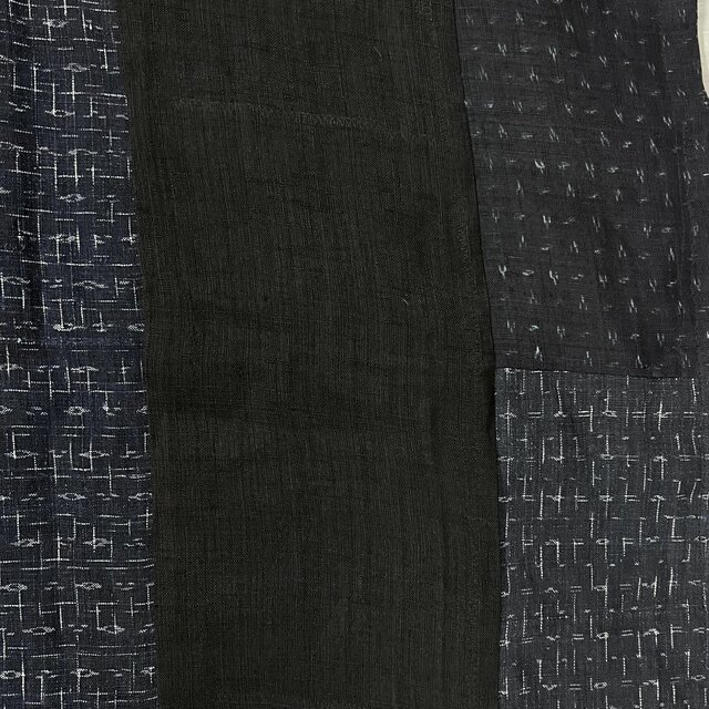麻着物をリメイク ブラウス kato0022 / 古布 着物 着物リメイク kimono
