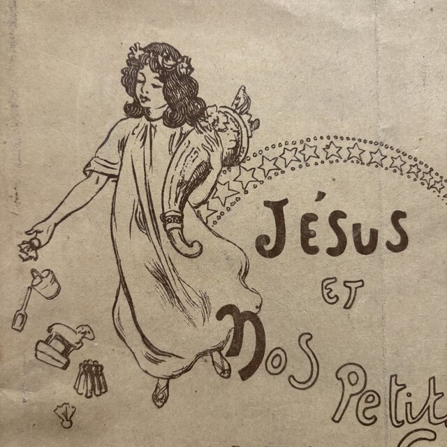 フランスアンティーク絵本1898年 Jésus et nos Petits Enfants | iichi