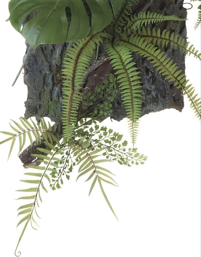 光触媒 人工観葉植物 ウォールグリーン フェイクグリーン モンステラ