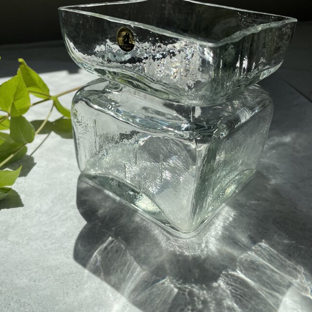 Pala＊氷のゆらぎの花瓶＊北欧＊クリア｜Lsize｜リーヒマエンラシ