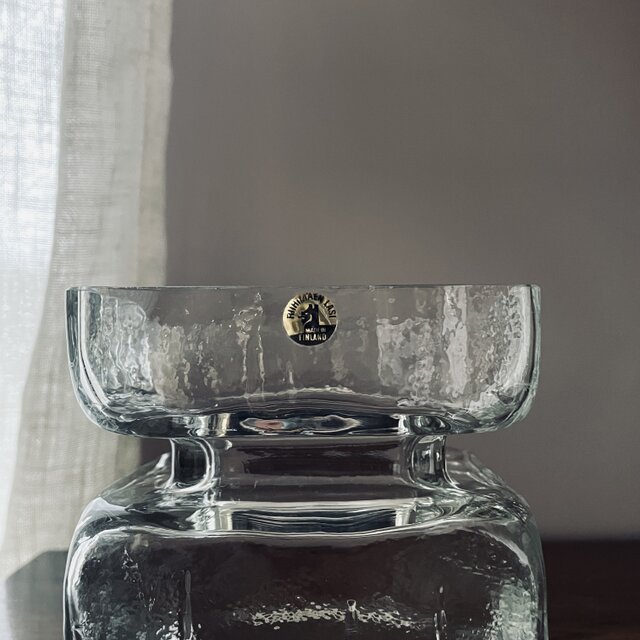 Pala＊氷のゆらぎの花瓶＊北欧＊クリア｜Lsize｜リーヒマエンラシ