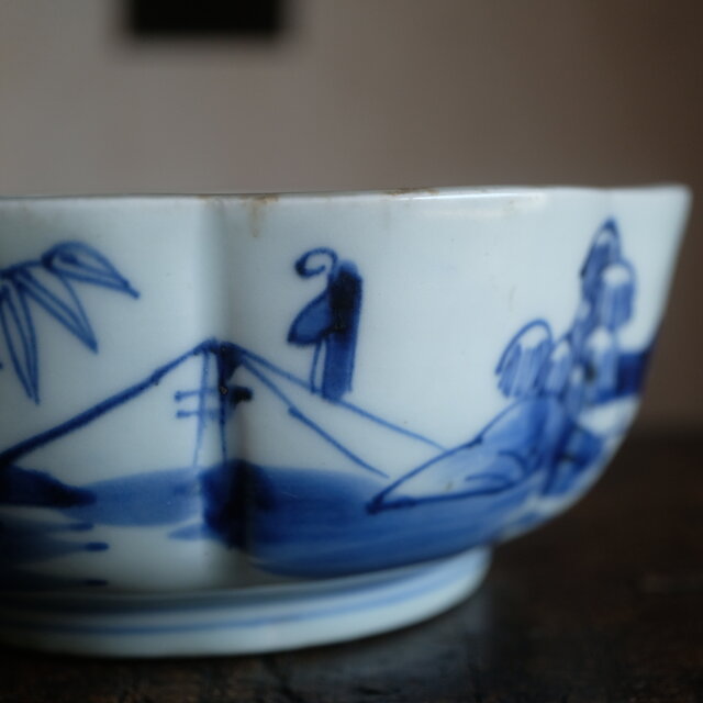 伊万里 芍薬文錦手金彩大鉢 骨董・antiques アンティーク和食器 古美術