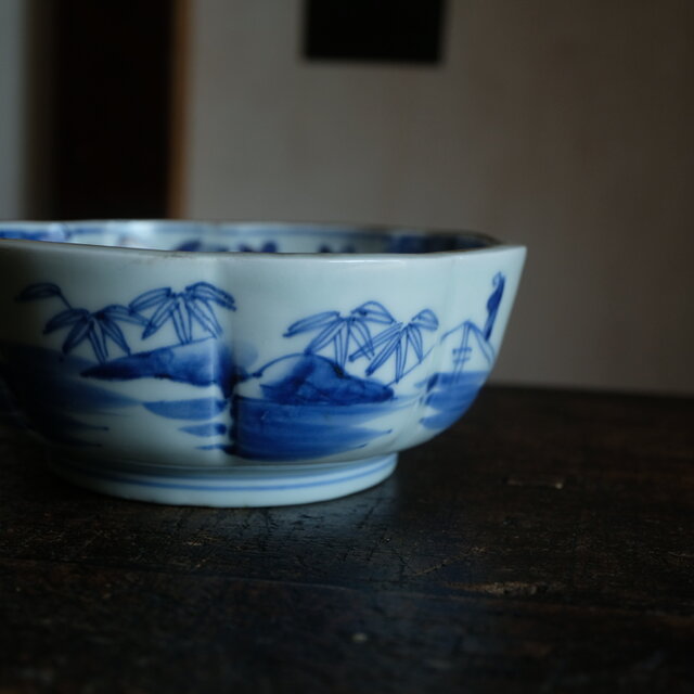 伊万里 芍薬文錦手金彩大鉢 骨董・antiques アンティーク和食器 古美術