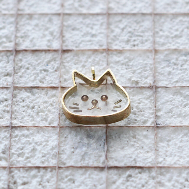 ちいさいねこちゃん｜ピアス｜イヤリング｜P572 | iichi 日々の暮らし