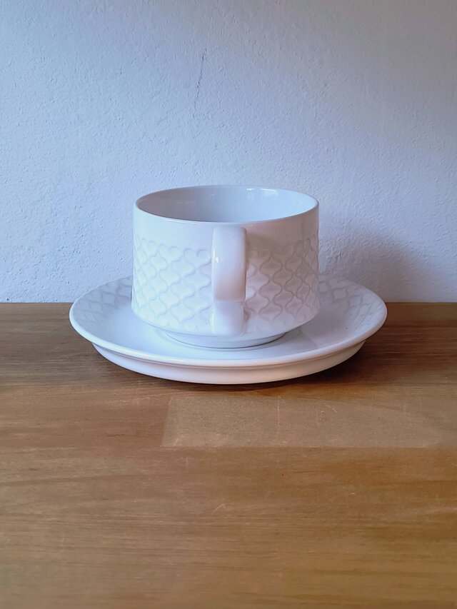 【クイストゴー】【コーディアル/パレット/ホワイト】24㎝プレート２枚セット Jens.H.Quistgaard/クイストゴー コーディアル パレット C&S 〈WHITE