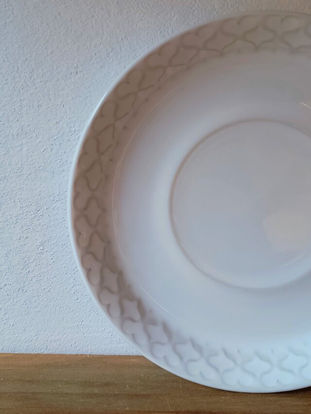 極美品 クイストゴー パレット スーププレート ホワイト Jens.H.Quistgaard/クイストゴー コーディアル パレット C&S 〈WHITE