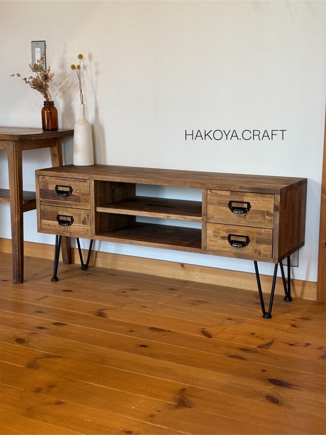 数量限定】TV Board 4 drawer テレビボード テレビ台 ローボード
