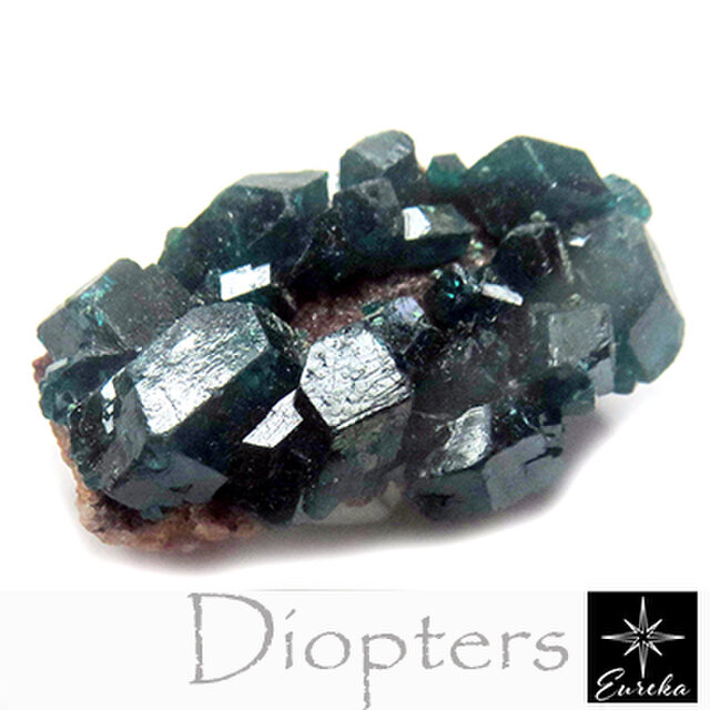 特選一点物】コンゴ産｜天然ダイオプテーズ 18.12ct 結晶原石