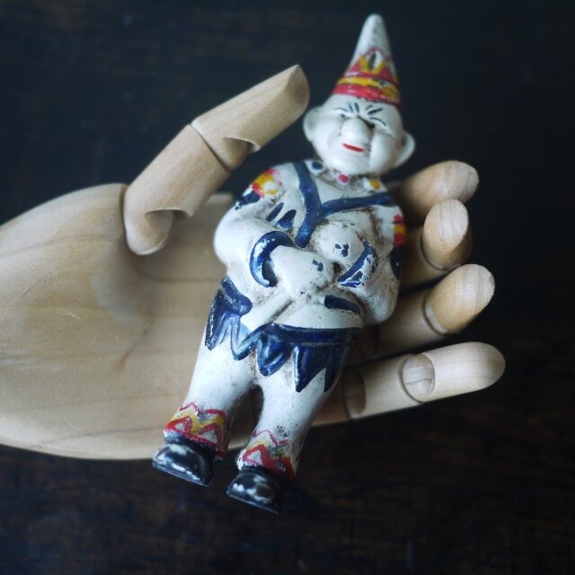 ピエロの貯金箱 古い鋳鉄製 アメリカ | iichi 日々の暮らしを心地よく
