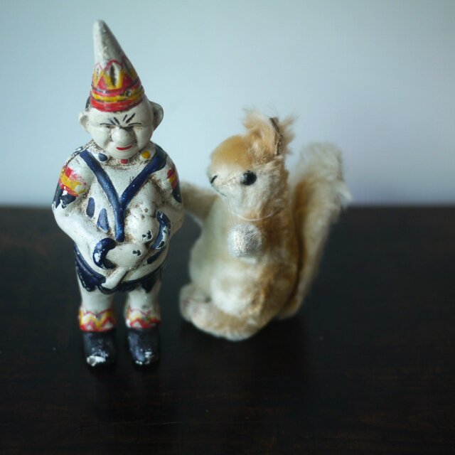 ピエロの貯金箱 古い鋳鉄製 アメリカ | iichi 日々の暮らしを心地よく