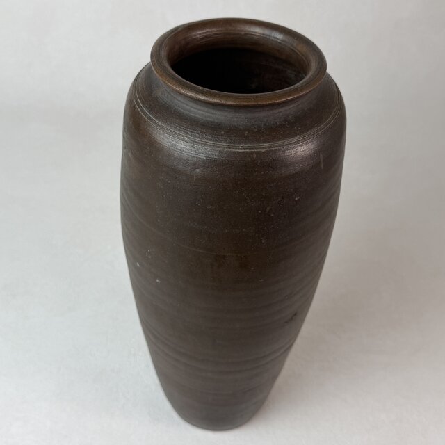 0017 備前焼 花器 フラワーベース 日本六古窯 華道 茶花 茶趣 野の花
