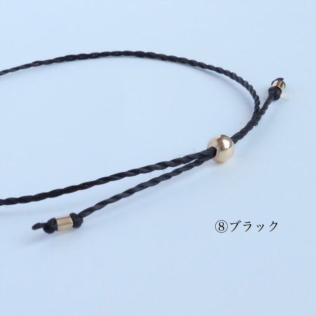 14kgf/ Waxcode bracelet 色が選べる ネオンカラー 8色 つけっぱなし