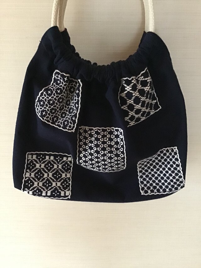 刺し子」トートバッグ | iichi 日々の暮らしを心地よくする