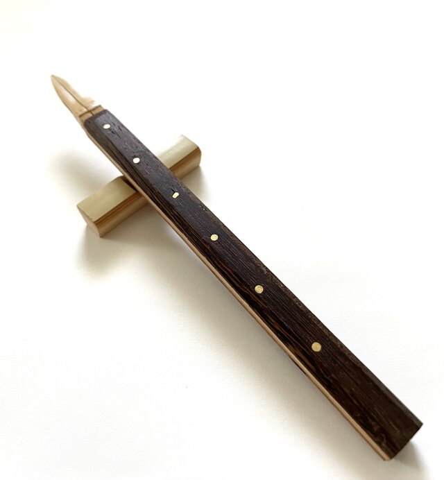 新）琴一ペン 2型 （鉄刀木）タガヤサン② | iichi 日々の暮らしを