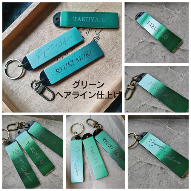 【オーダー受付中】お名前キーホルダー ネームストラップ バッグチャーム 名入れ バッグチャーム ネームタグ｜ステンレス製 キーホルダー