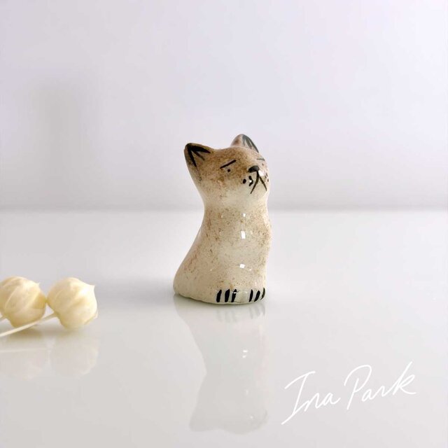 1993年のヴィンテージフェーブ 子猫のフェーヴ フランス製 ミニチュア