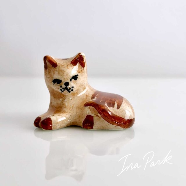 1993年のヴィンテージフェーブ 子猫のフェーヴ フランス製 ミニチュア