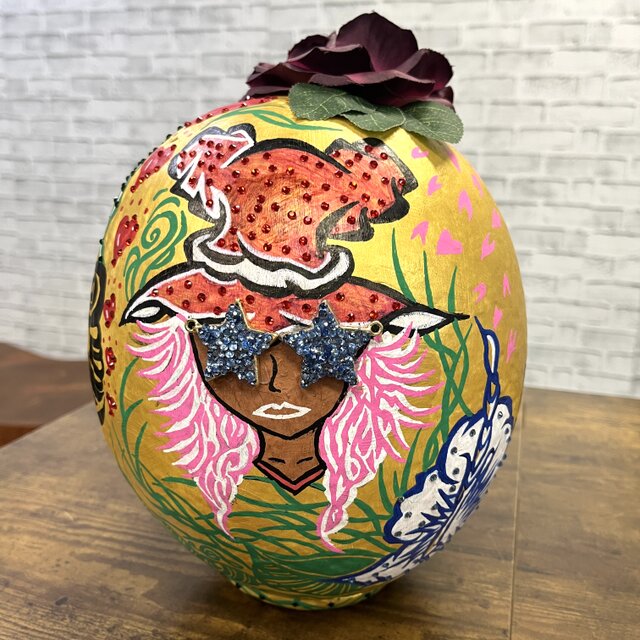 DADARUMA 7号 一点物 手描きアート達磨 金彩 DADARUMA 7号 一点物 手描きアート達磨 金彩 | iichi 日々の暮らしを