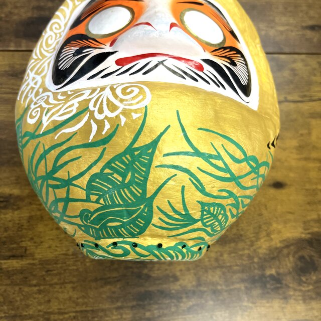 DADARUMA 7号 一点物 手描きアート達磨 金彩 | iichi 日々の暮らしを