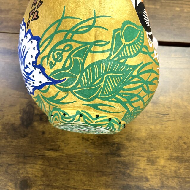 DADARUMA 7号 一点物 手描きアート達磨 金彩 | iichi 日々の暮らしを