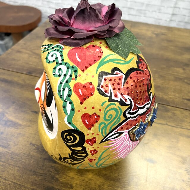 DADARUMA 7号 一点物 手描きアート達磨 金彩 | iichi 日々の暮らしを