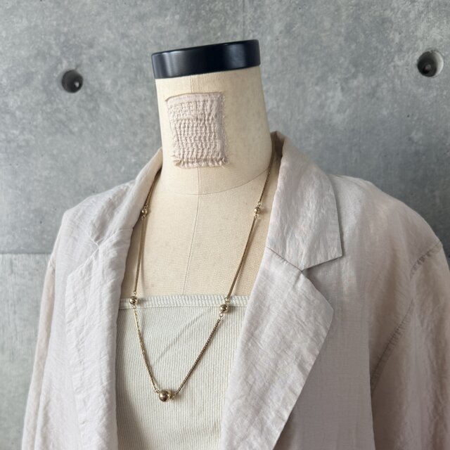NA182-【 AVON 】エイボン・ヴィンテージネックレス 1980's Gold Tone