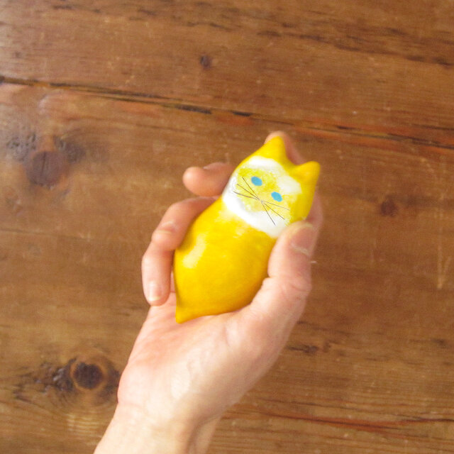 ねこのマラカ maraca de gato [wako×romper room] /長毛ヒゲッパ
