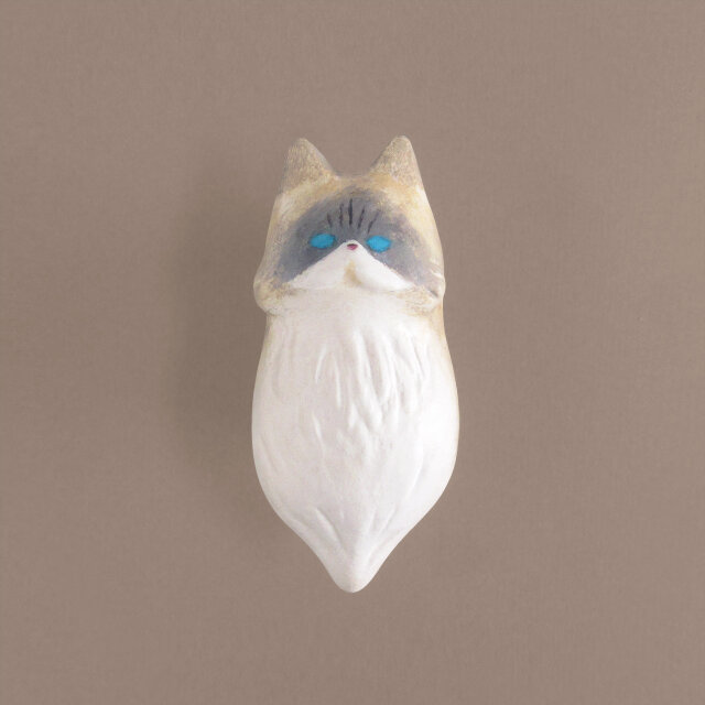 ねこのマラカ maraca de gato [wako×romper room] /長毛ヒゲッパ