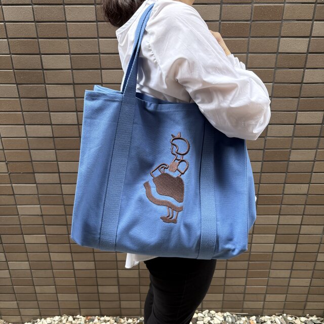 Denmark Irma bag꙳✧˖°デンマーク イヤマちゃん トートバッグ ブルー