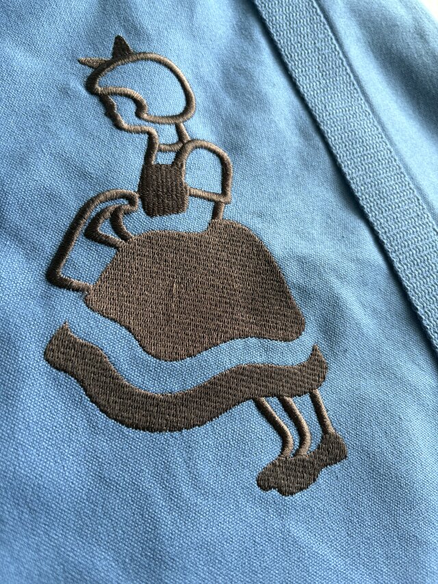 Denmark Irma bag꙳✧˖°デンマーク イヤマちゃん トートバッグ ブルー