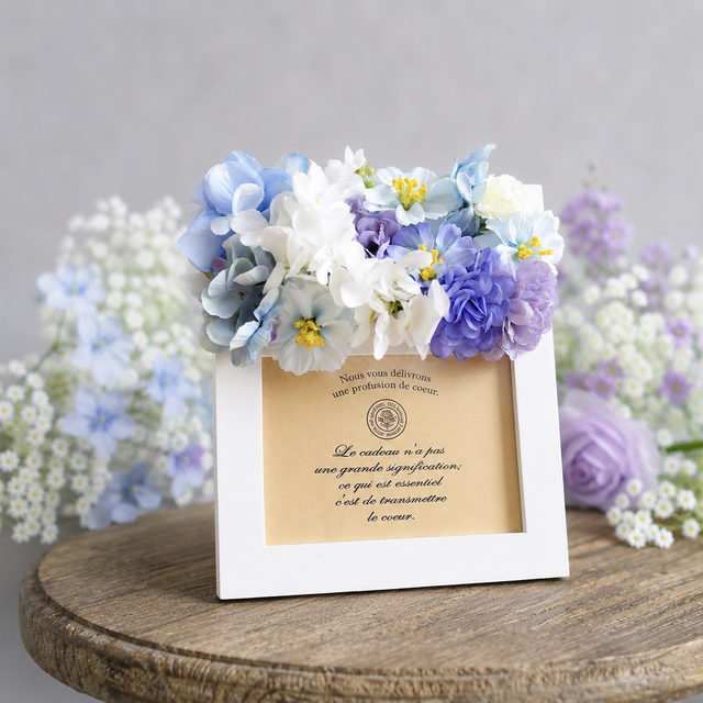 Fleur bleue フォトフレーム| 写真立て | iichi 日々の暮らしを