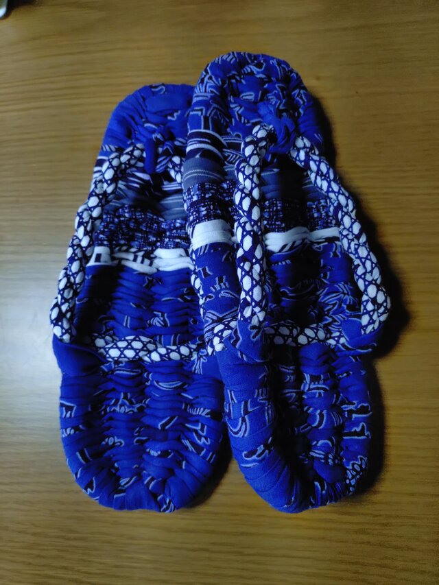 布ぞうり 26〜27cm | iichi 日々の暮らしを心地よくするハンドメイドや
