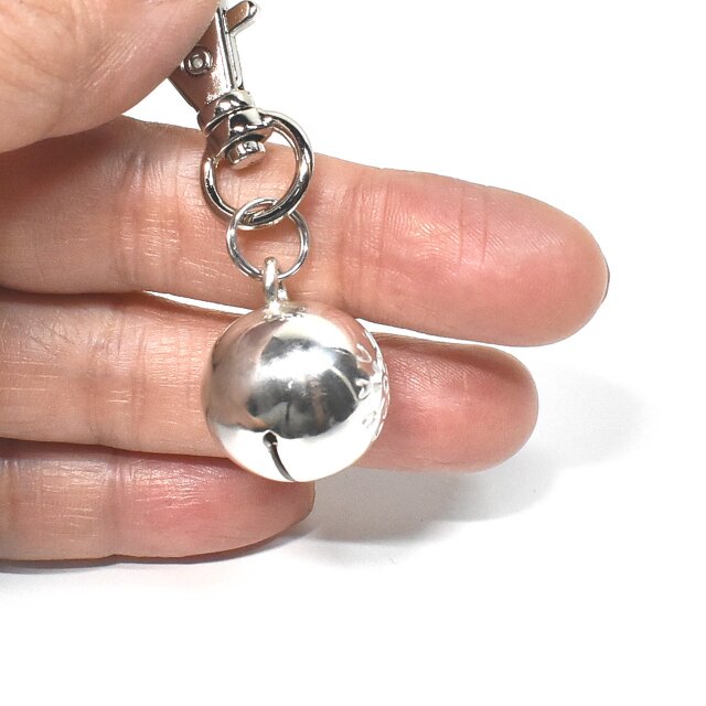 鈴 花の刻印模様 キーホルダー silver製 | iichi 日々の暮らしを